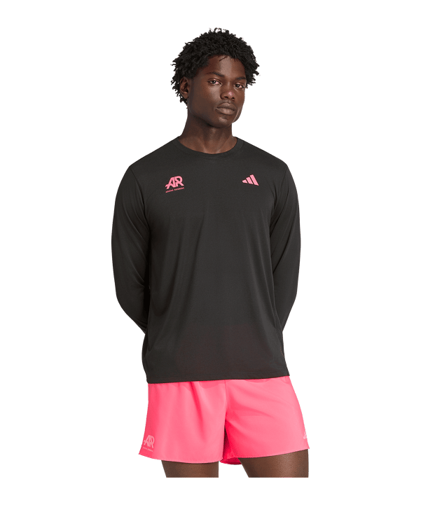 adidas Runners Manica Lunga Nero - nero