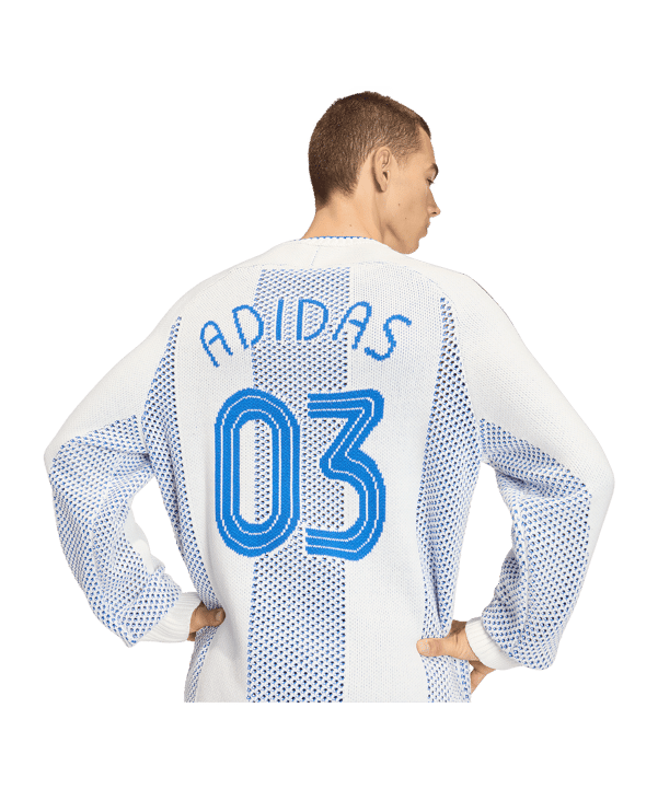 adidas Originals Blokecore Longsleeve Weiß - weiss