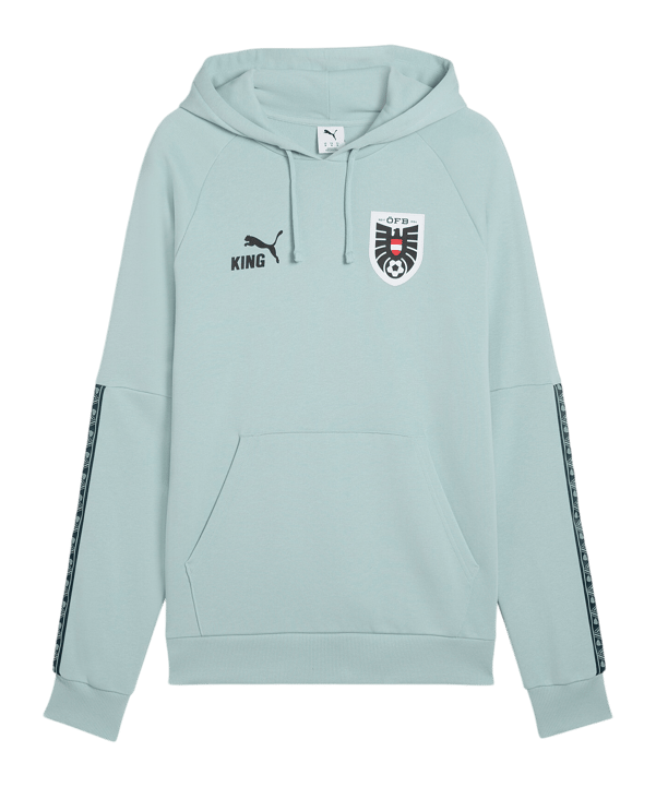 PUMA ÖFB Austria King Hoody Verde C23 - verde