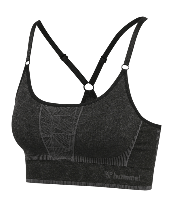 Hummel hmlMT Energy Seamless Sport-BH Damen F1038 - schwarz