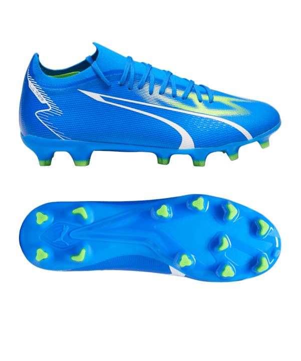 PUMA ULTRA Match FG/AG Gear Up Blau Weiss F03 - blau