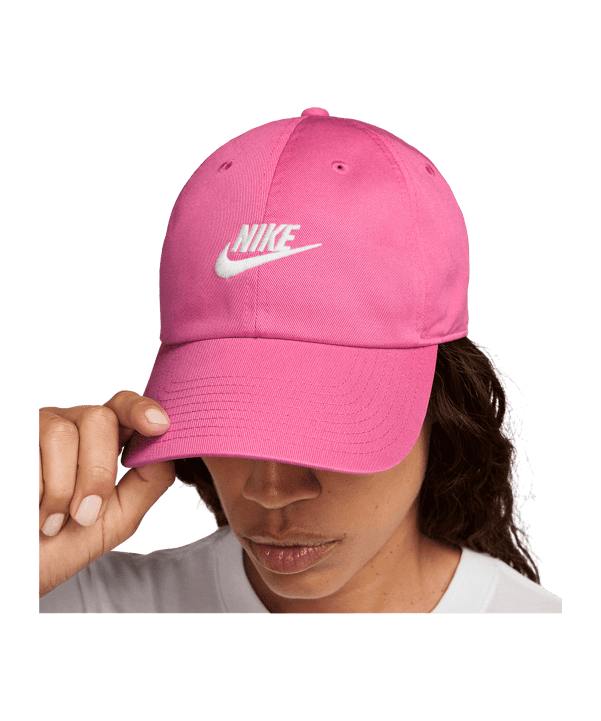 Nike Club Unstructured Futura Wash Cap Rot F684 - rot