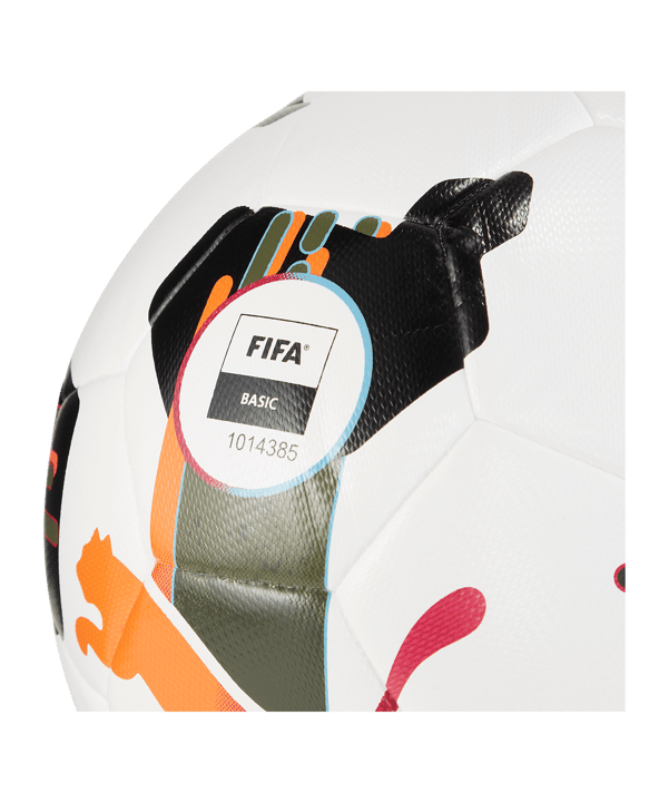 PUMA Orbita 4 HYB Trainingsball Weiss F01 - weiss