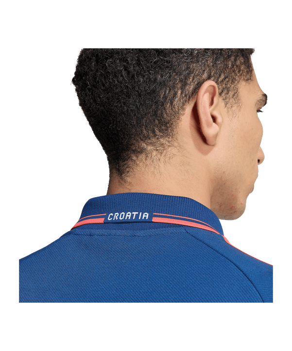 adidas Croazia Anthem Giacca Blu - blu