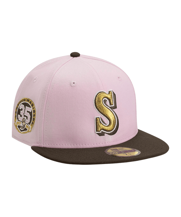 New Era Mlb Seattle Mariners 59Fifty Cap Rosa - rosa