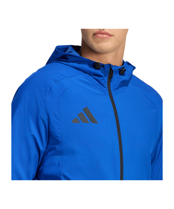 adidas Tiro Travel Windjacke Blau - blau