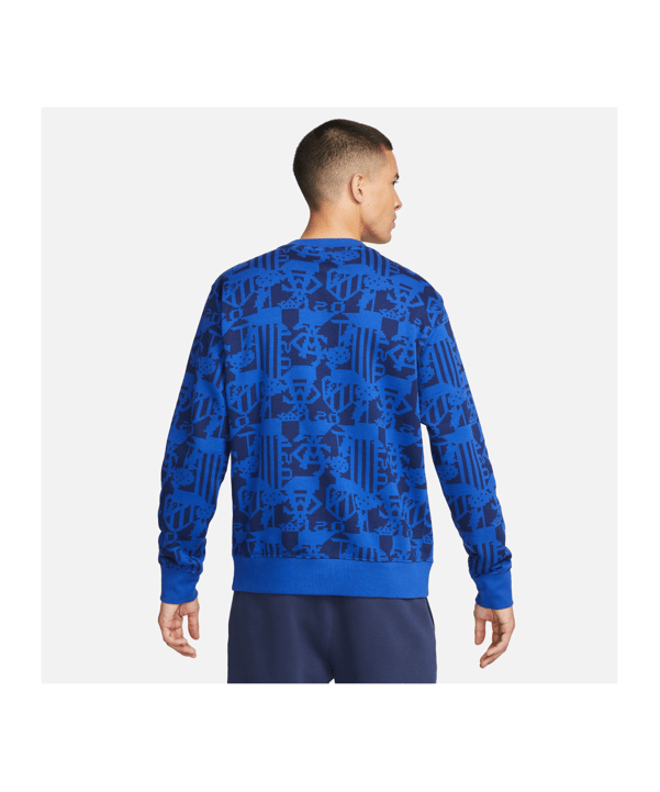 Nike Atletico Madrid Sweatshirt Blau F417 - blau