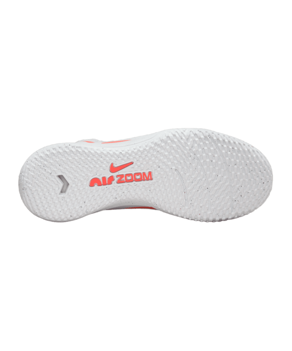 Nike Jr Air Zoom Mercurial Vapor XV Academy IC Halle Ready Kids Rot Weiss Schwarz F600 - rot