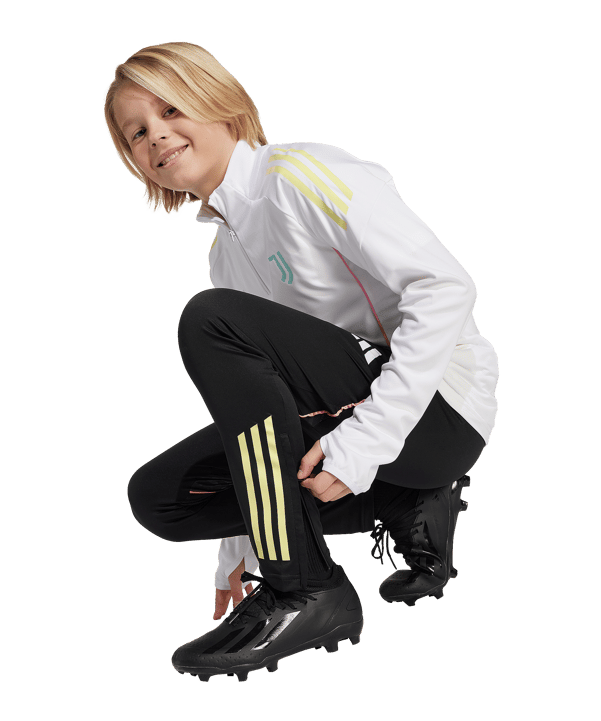 adidas Juventus Turin Trainingshose Kids Schwarz - schwarz