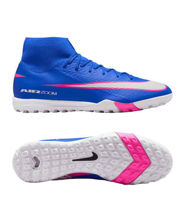 Nike Air Zoom Mercurial Superfly X Academy TF Attack Blau F446 - blau