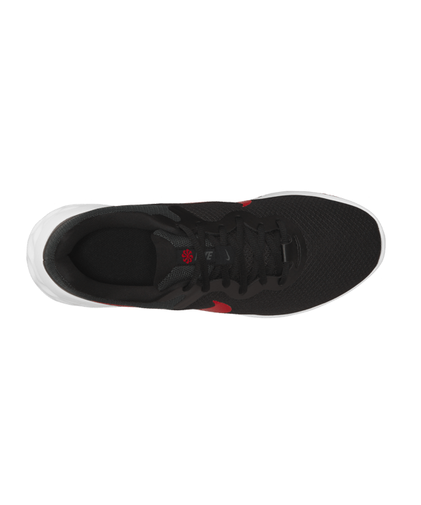 Nike Revolution 6 Running Schwarz Rot F005 - schwarz