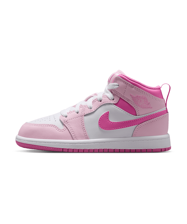 Jordan 1 Mid Bambini Rosa C601 - rosa
