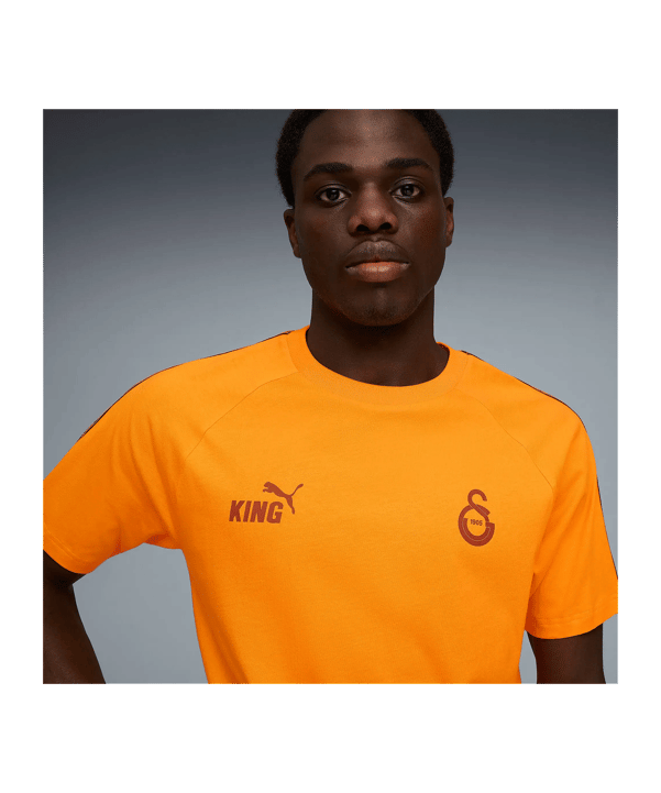 PUMA Galatasaray Istanbul King T-Shirt Orange F06 - orange
