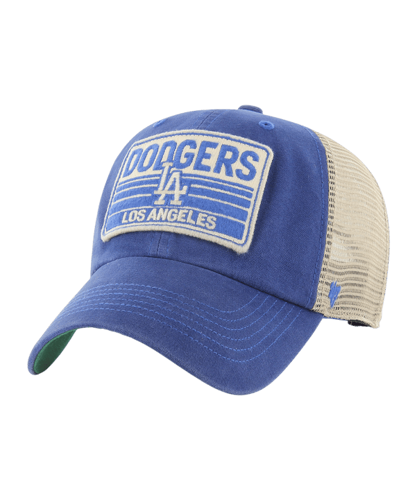 '47 Brand Los Angeles Dodgers MLB Four Stroke 47 Clean Up Cap Blau - blau