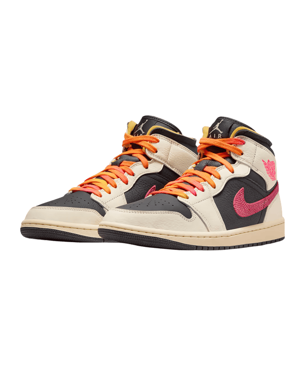 Jordan Air Jordan 1 Mid SE Edge Damen Weiß F107 - weiss