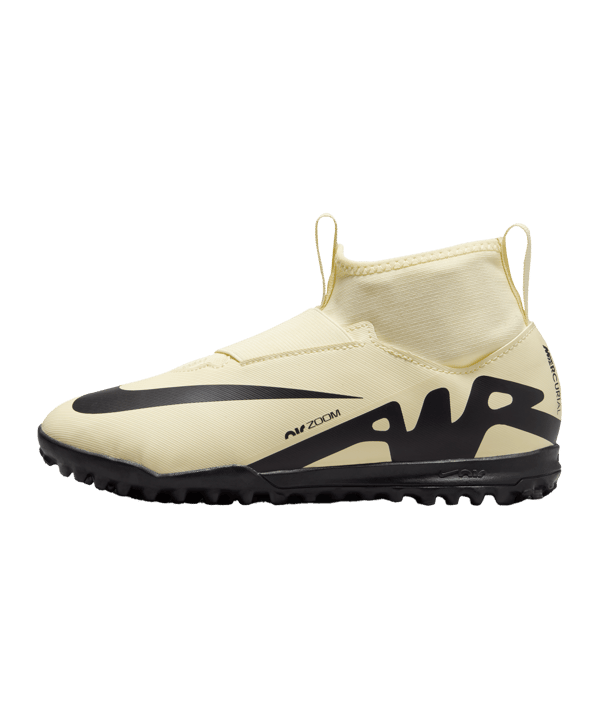 Nike Jr Air Zoom Mercurial Superfly IX Academy TF Mad Ready Kids Beige Schwarz F700 - beige