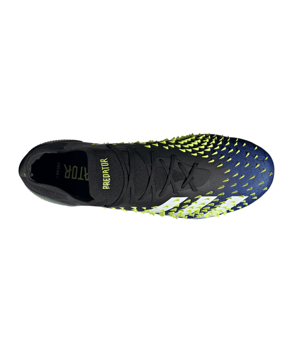 adidas Predator FREAK.1 L FG Superlative Schwarz Weiss - schwarz