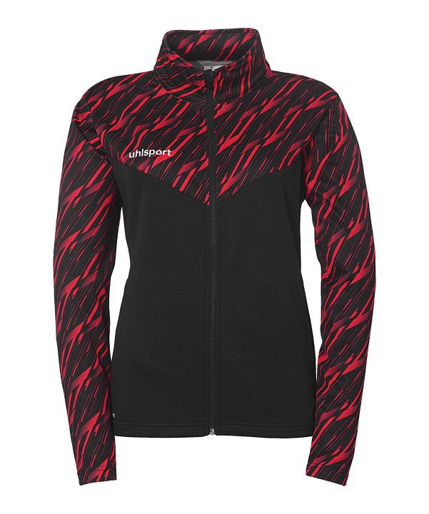 uhlsport Progressive 28 Poly Jacke Damen Schwarz F08