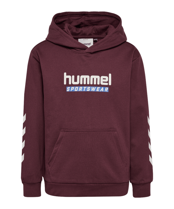 Hummel Logo Hoody Kids Rot F3016 - rot