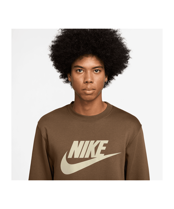 Nike Club Sweatshirt Braun F235 - braun