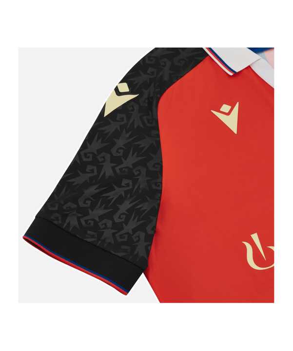 Macron FC Basel Trikot Home 2023/2024 Rot Blau - rot