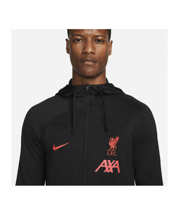 Nike FC Liverpool Strike Trainingsjacke F013 - schwarz