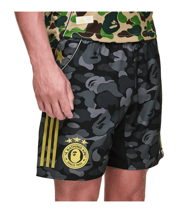 adidas Bape FB Short Schwarz - schwarz