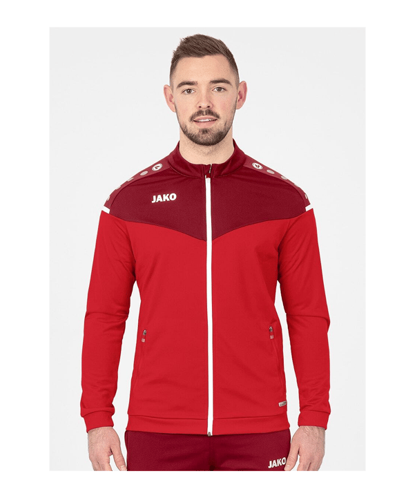 JAKO Champ 2.0 Giacca da allenamento Rosso C001 - rosso