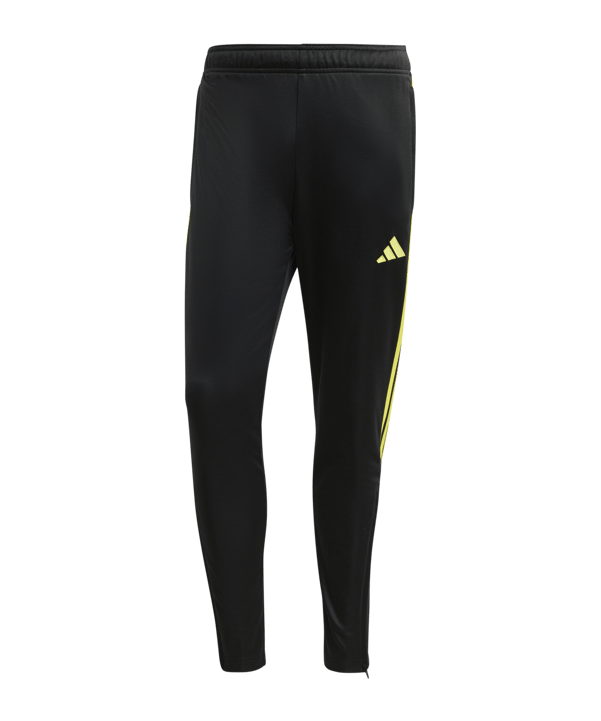 adidas Tiro 23 Trainingshose Schwarz Gelb - schwarz