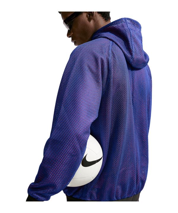 Nike FC Barcelone Anthem Veste Bleu C455 - bleu