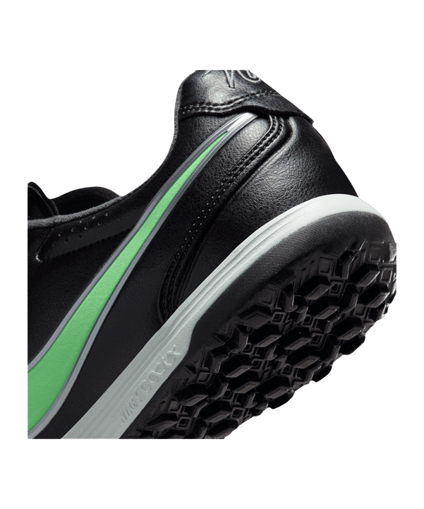 Nike Tiempo Ligera Pro Low TF Shadow Schwarz F002