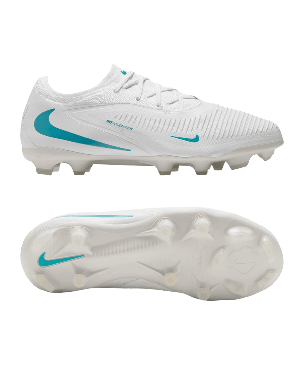 Nike Phantom 6 Low Pro MG Bright Lights Bambini Bianco C100 - bianco