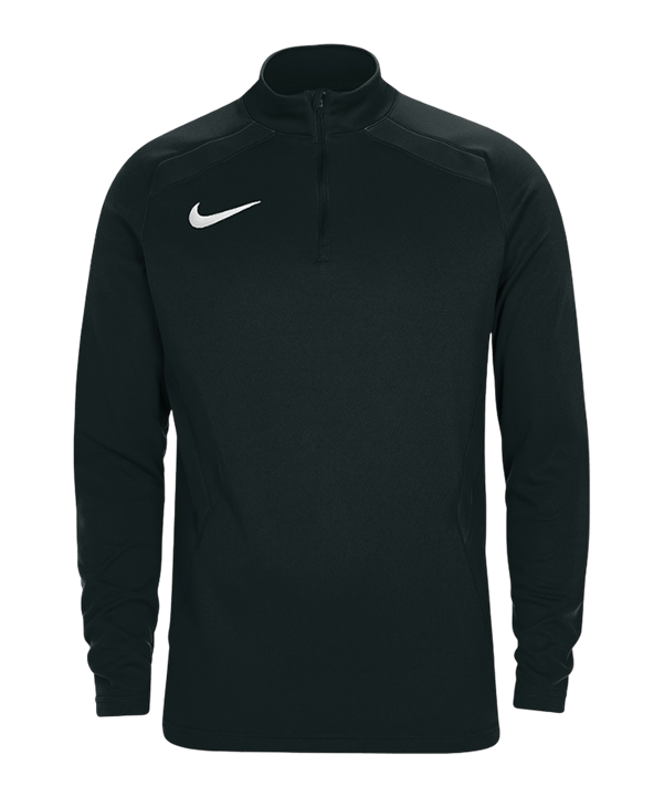 Nike Team Training HalfZip Sweatshirt Schwarz F010 - schwarz
