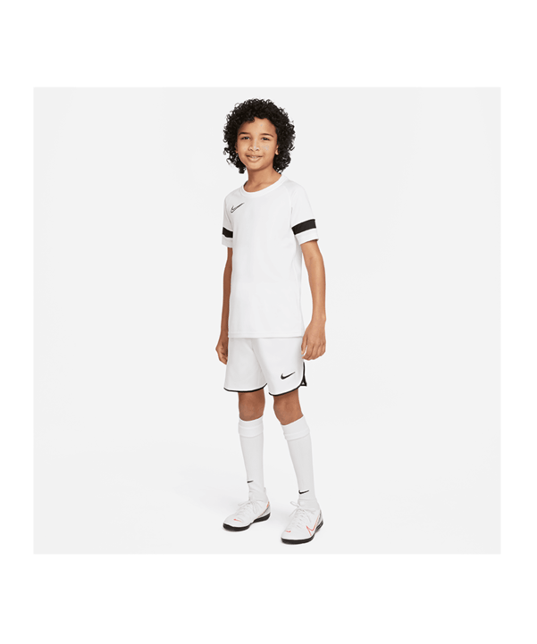 Nike Laser V Woven Short Kids Weiss Schwarz F100 - weiss