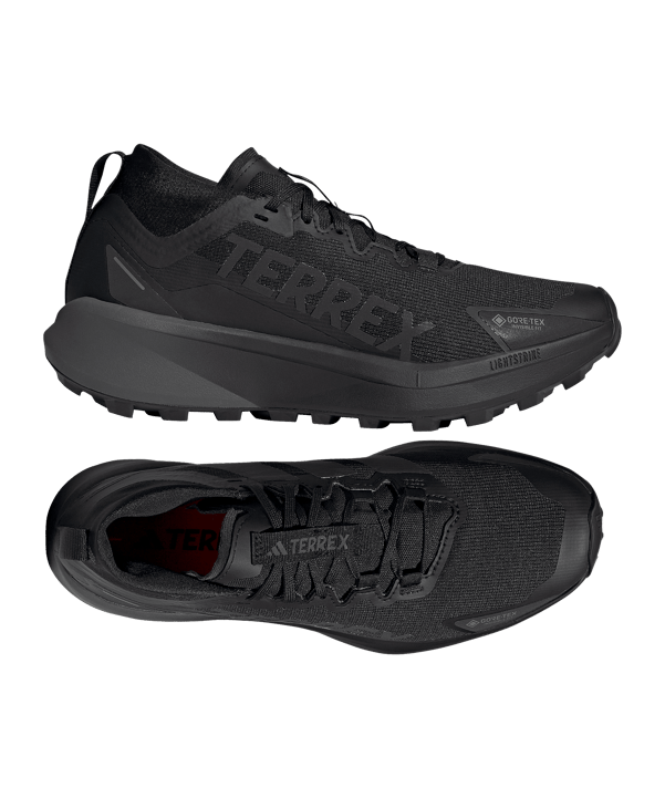 adidas Terrex Agravic Gtx Trailsschuh Schwarz - schwarz
