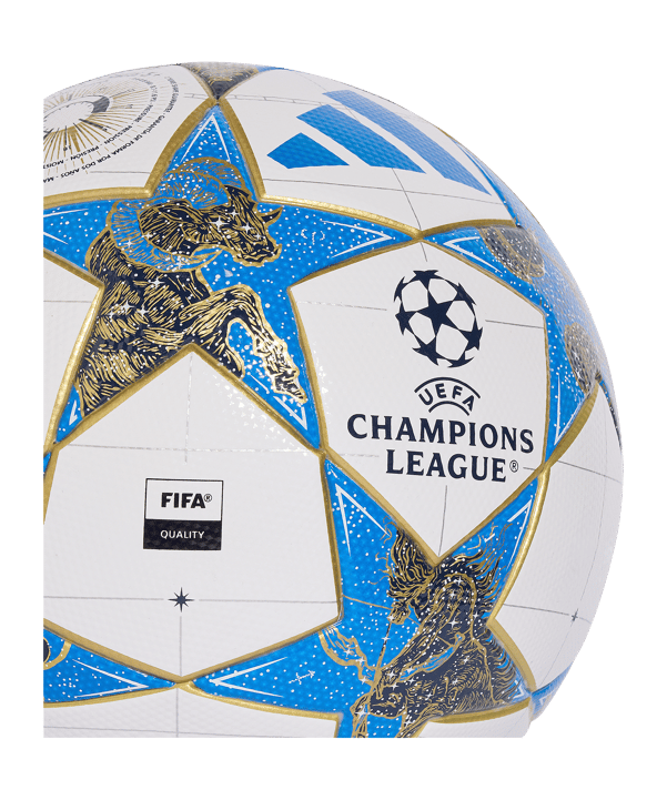 adidas UCL League Trainingsball Weiß - weiss
