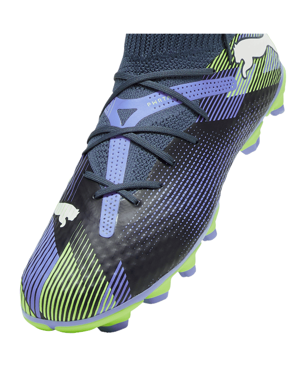 PUMA FUTURE 7 Pro FG/AG Lights Out Jr Kids Grau Weiss F03 - grau
