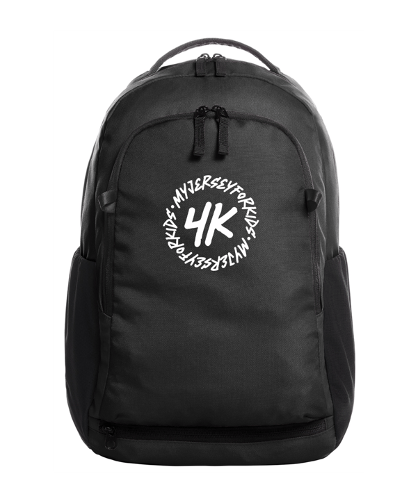 MJ4K Backpack Team "4K" Schwarz - schwarz