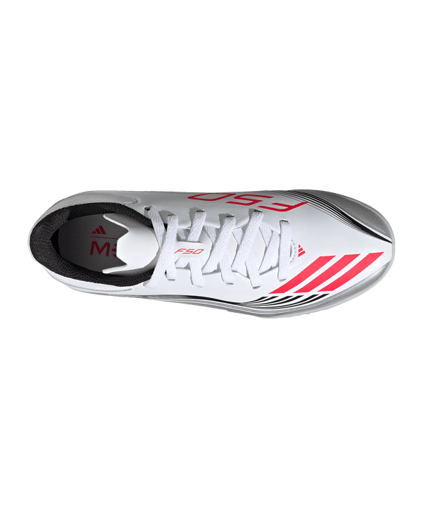 adidas F50 Messi League TF PRESTIG10 Kids Weiß - weiss