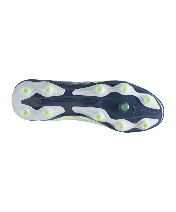 PUMA KING Match FG/AG Lights Out Blau Grün F03 - blau