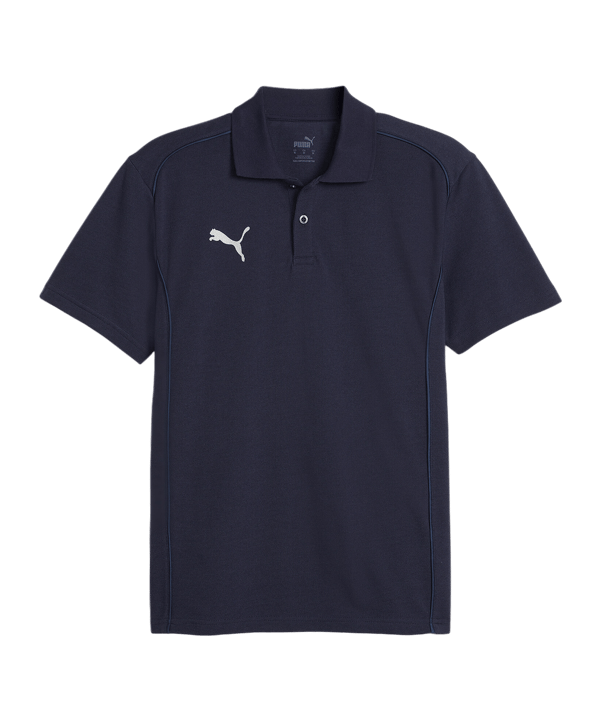PUMA teamFINAL Casuals Poloshirt Blau F06 - dunkelblau