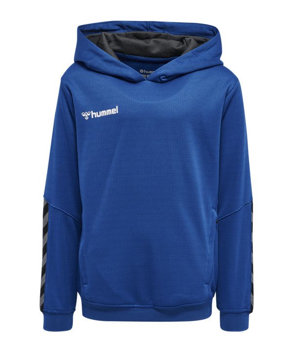 Hummel Authentic Poly Hoody Kids Blau F7045 - blau