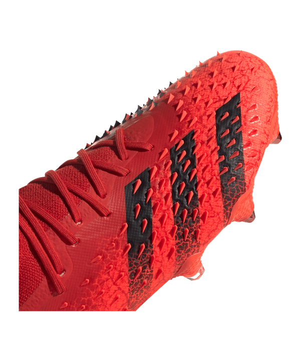 adidas Predator FREAK.1 L SG Meteorite Rot Schwarz - rot