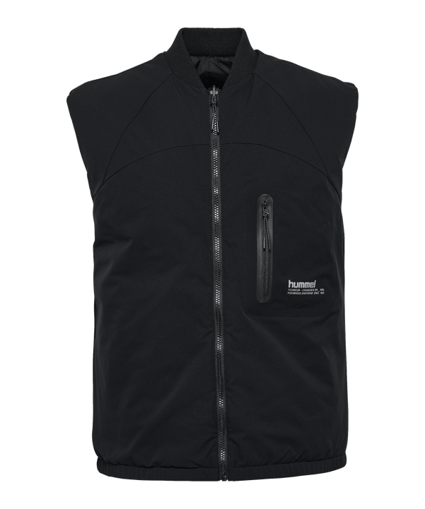 Hummel Tech Padded Weste Schwarz F2001 - schwarz