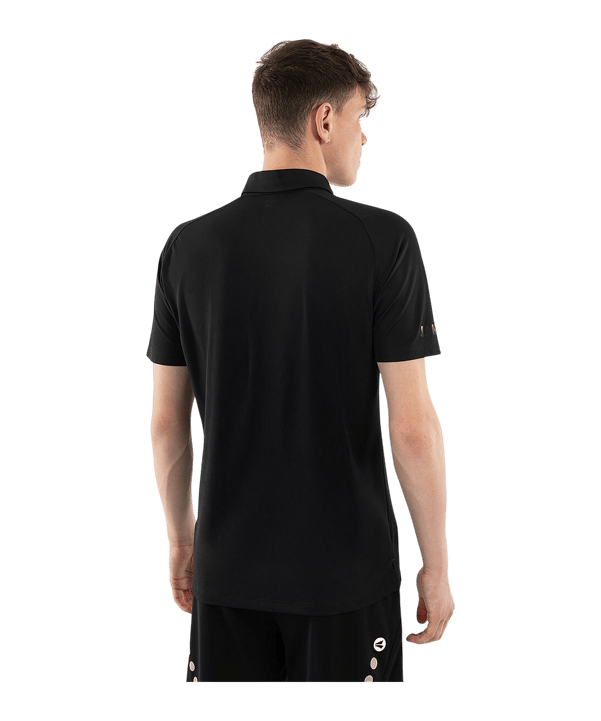 JAKO Uni Polo Schwarz F800 - schwarz