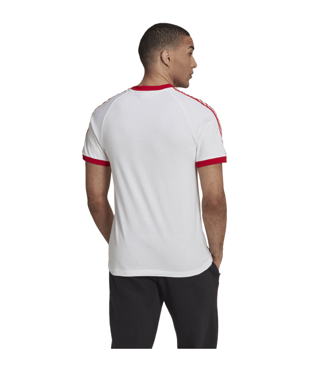 adidas Originals Nations T-Shirt Weiss Rot - weiss