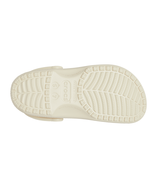 Crocs Classic Clog Badelatsche Beige - beige