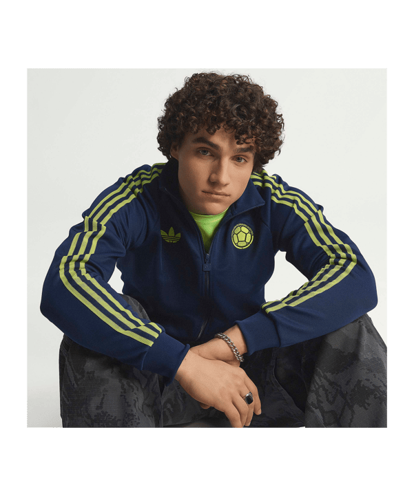 adidas FCF Kolumbien Originals Jacke Dunkelblau
