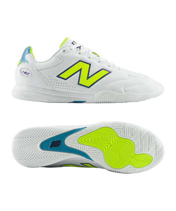 New Balance 442 Elite V3 IN Main Blanc - blanc