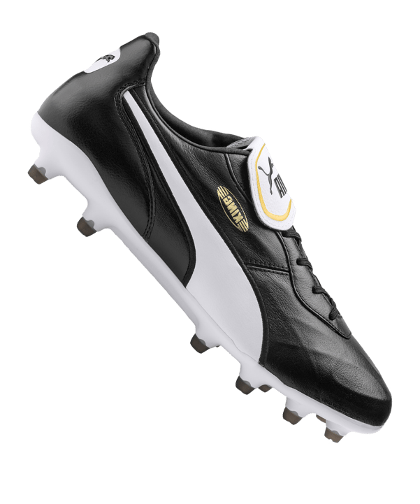 PUMA KING Top FG Schwarz Weiss F01 - schwarz